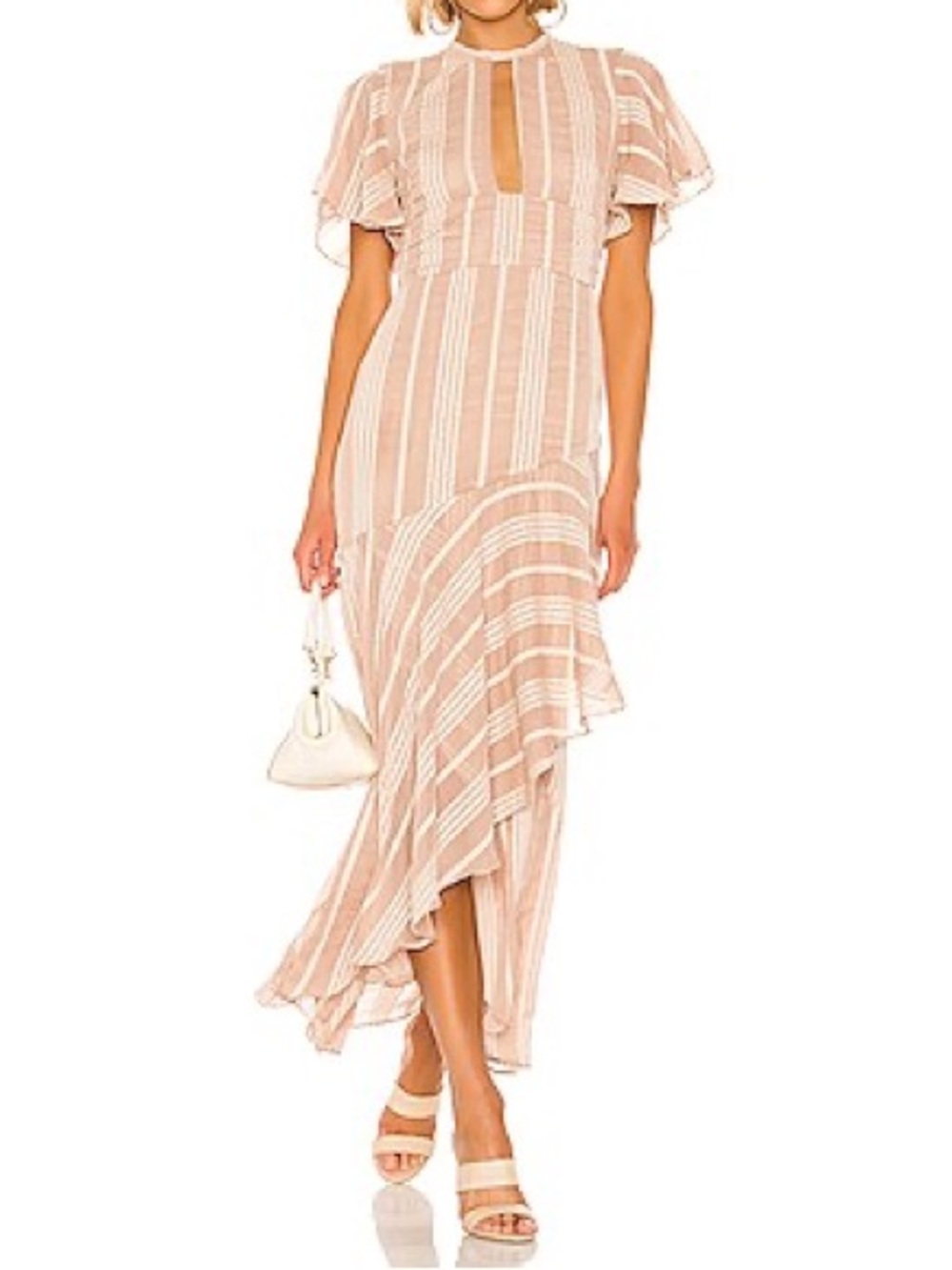 House Of Harlow 1960 X Revolve Regina Dress Mocha Size M